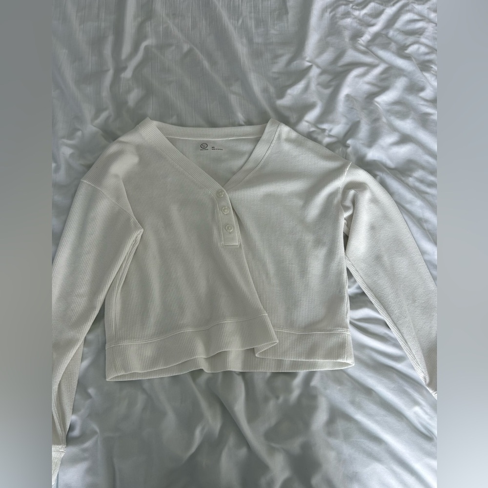 Aerie cropped long sleeve
